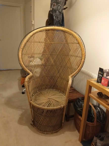 Photo of free Peacock Chair (Gorgie) #1