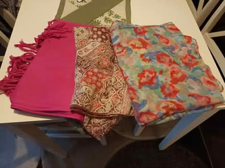 Photo of free Three Throws /Scarfs (Fishermead MK6) #1