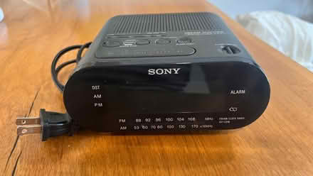 Photo of free Sony alarm clock (Petworth) #1