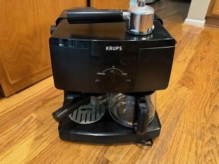 Photo of free Krups coffee/espresso maker #1