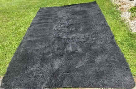Photo of free Large black rug 7'x10' (Whitinsville, MA) #1