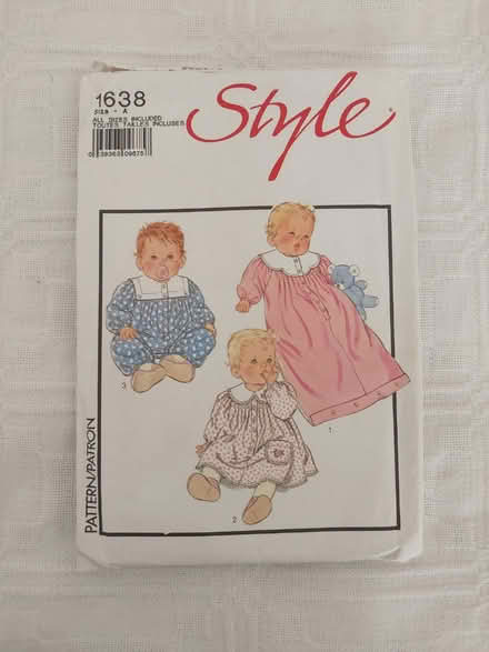 Photo of free Pattern Style 1639 for baby outfits (Brixton SW2) #1