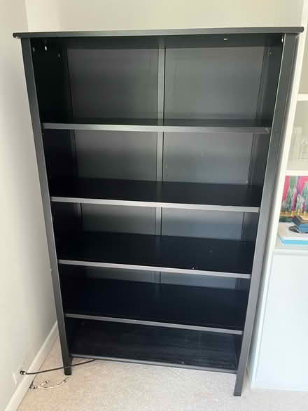 Photo of free Black bookshelf (Dundee and Sanders) #1