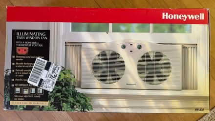 Photo of free Adjustable Twin window fan (Shoreline) #1