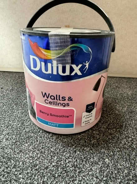 Photo of free Dulux Pink (Berry Smoothie) paint (NE30) #1