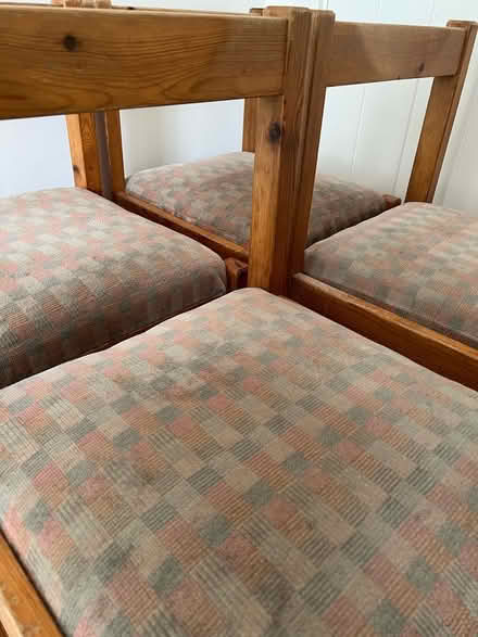 Photo of free 4 Pine Wooden Dining Chairs (CT3) #2