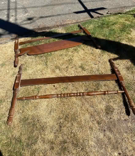 Photo of free Bed frames (Madrona) #2