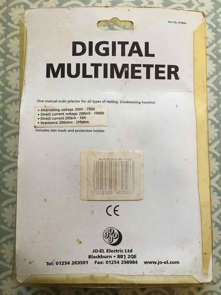 Photo of free Digital Multimeter (Peasedown St. John) #2