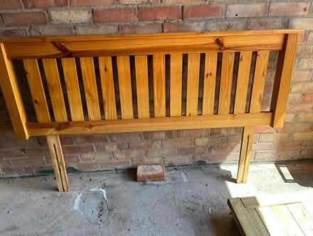 Photo of free Kingsize headboard (Highbridge TA9) #1