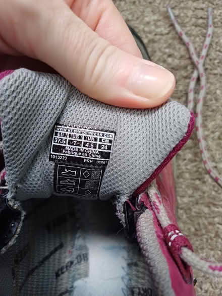 Photo of free Ladies size 4 hiking shoe. (Stone Cross BN23) #1