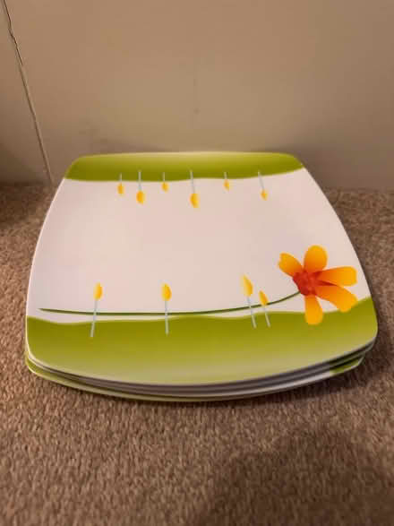 Photo of free 4 small plastic plates (Central Horsham) #1