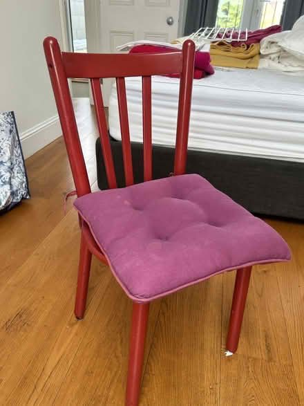 Photo of free Red chair (Chiswick W4) #1