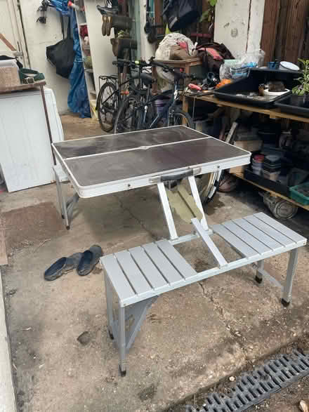 Photo of free Camping table with integrated seats (SE24) #2