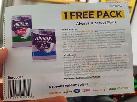 Photo of free Ladies things (Worsborough S70) #1