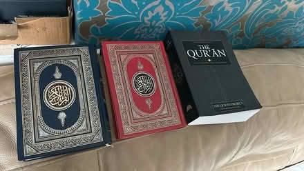Photo of free 2 Qurans & 1 Quran Trans book (Oldham) #1