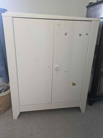 Photo of free Small white cupboard (DA1) #1