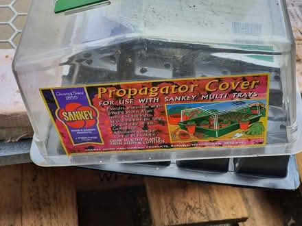Photo of free Seed/plant propagator cover with two disposable trays (Manor Park Estate SG6) #2