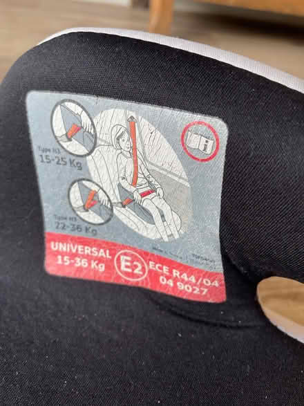 Photo of free Child car booster seats (Halls Green SG4) #2
