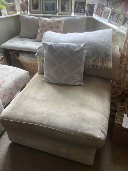 Photo of free Velvet modular sofa (Harrogate HG1) #4