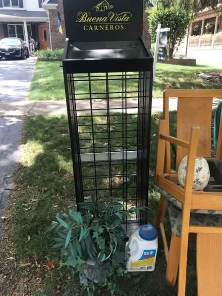 Photo of free Wine rack and more (Lombard near Main and Wilson.) #2