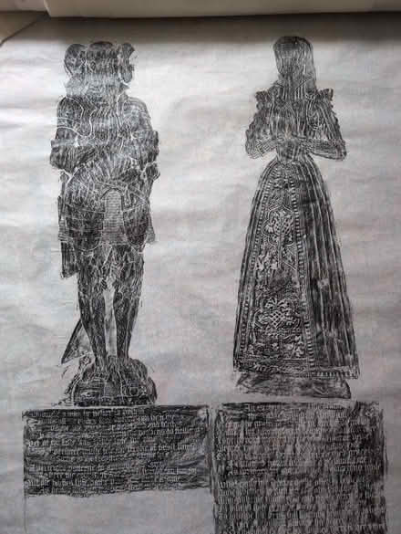 Photo of free Collection of brass rubbings of knights and ladies (Lampton TW3) #1