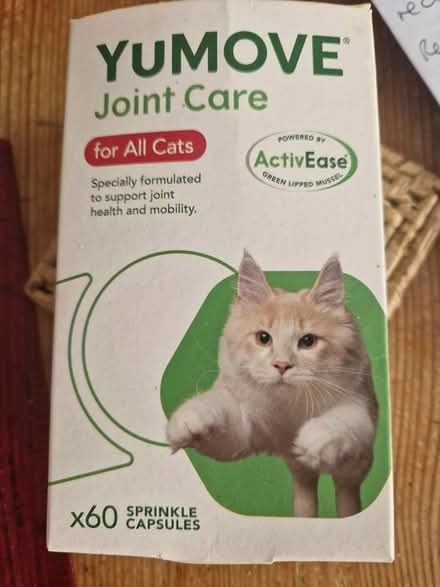 Photo of free Yumove Supplement for cats (Wimborne Town centre, BH21) #1