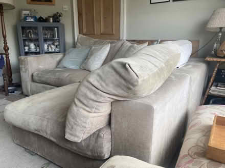 Photo of free Velvet modular sofa (Harrogate HG1) #2