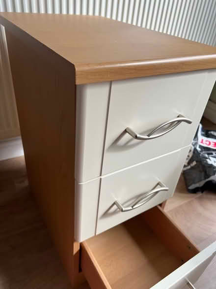 Photo of free Two bedside drawers (New Malden KT3) #1