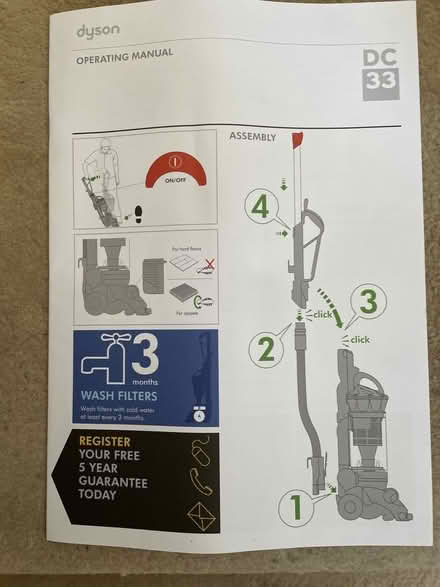 Photo of free Dyson vacuum cleaner (High Hesket CA11) #2