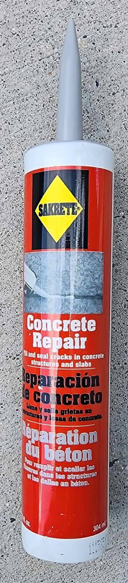Photo of free Concrete repair caulk (Olney - Olney ES) #1