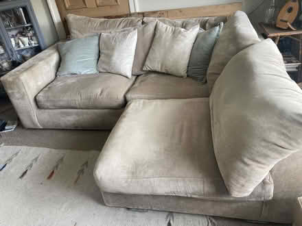 Photo of free Velvet modular sofa (Harrogate HG1) #3