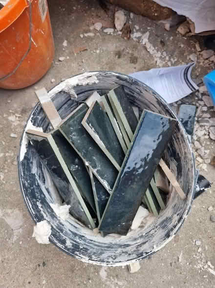 Photo of free Green tile off cuts (Aigburth L17) #1
