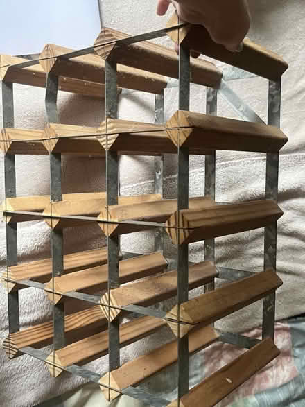 Photo of free Wooden wine rack (Chessington KT9) #1