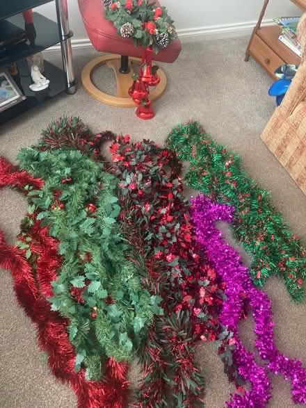 Photo of free Tinsel, Christmas decs (Plymstock PL9) #1