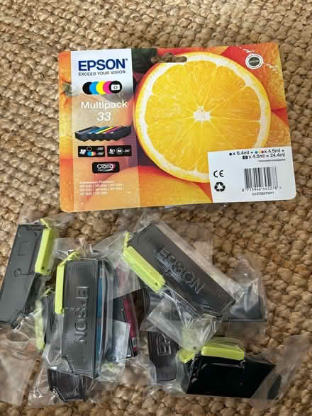 Photo of free Epsom printer inks (Harringay N4) #1