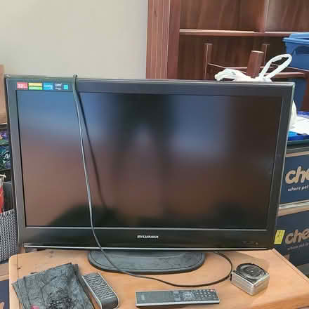Photo of free 32" Sylvania flat screen TV (Whitinsville, MA) #1