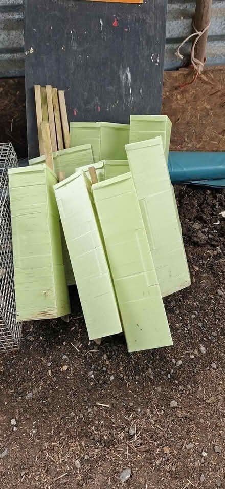 Photo of free 8 tree guards & posts (Kirkcambeck CA8) #1
