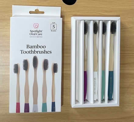 Photo of free Four Bamboo toothbrushes by Spotlight Oral Care (Chorley PR6) #1