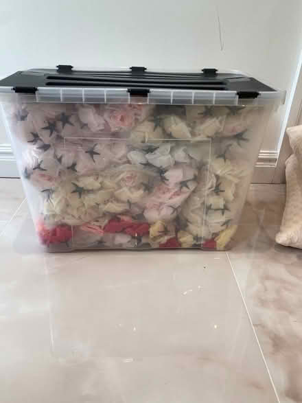 Photo of free Artificial Flowers - full tub (Wilmslow SK9) #1