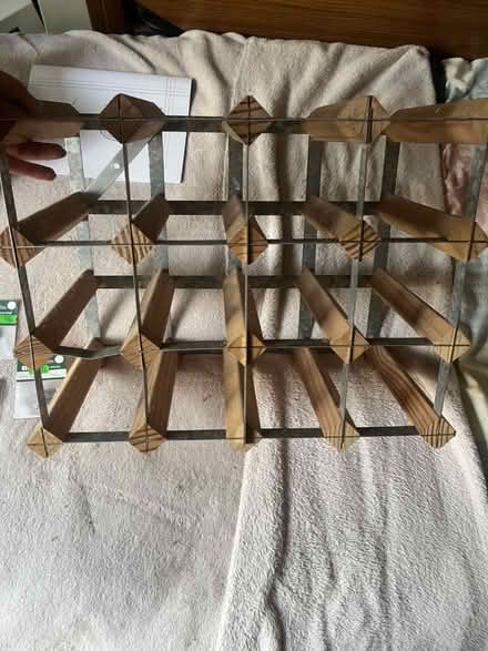 Photo of free Wooden wine rack (Chessington KT9) #2