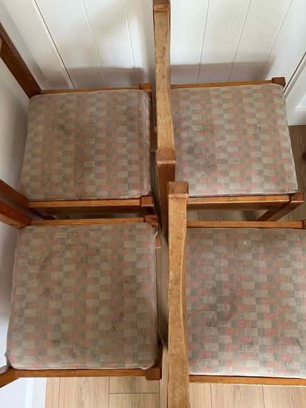 Photo of free 4 Pine Wooden Dining Chairs (CT3) #3