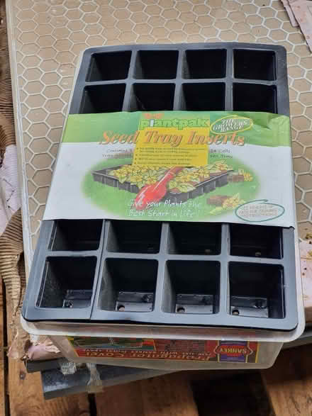 Photo of free Seed/plant propagator cover with two disposable trays (Manor Park Estate SG6) #3