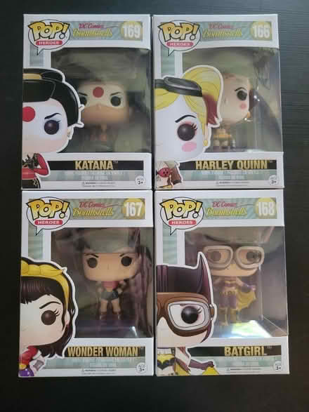 Photo of free Set of 4 DC Comics Bombshells funko (Dracut) #1