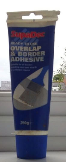 Photo of free Partly-used Overlap & border adhesive (Crookes S10) #1