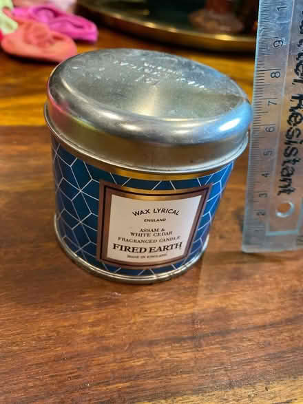 Photo of free New candle in tin (Queens Park W10) #1