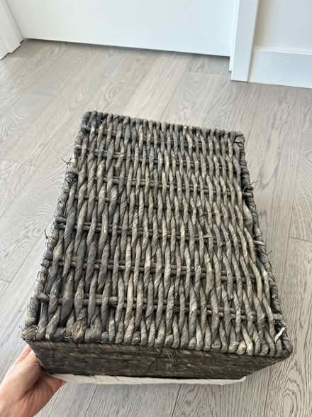 Photo of free Storage basket box (lower east side) #3
