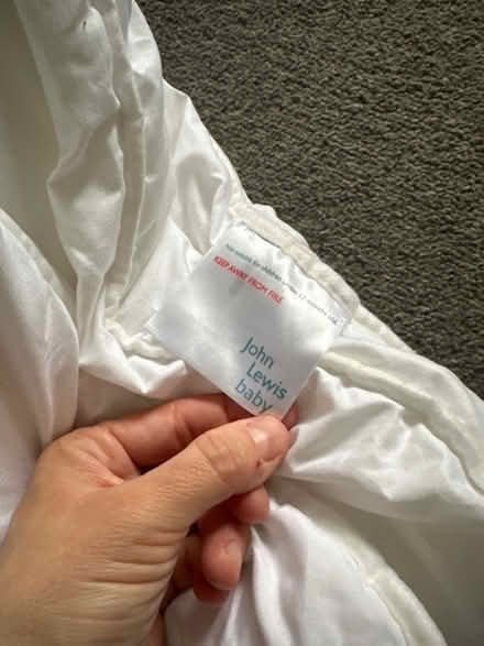 Photo of free John Lewis Baby Cot Bed Duvet Cover (Potters Bar EN6) #2