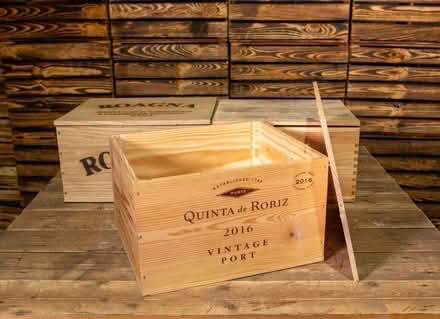 Photo of Wooden wine box with sliding lid (Carlton Hill BN2) #1