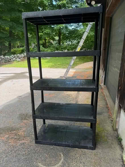Photo of free Plastic shelving (Dunstable, MA) #1