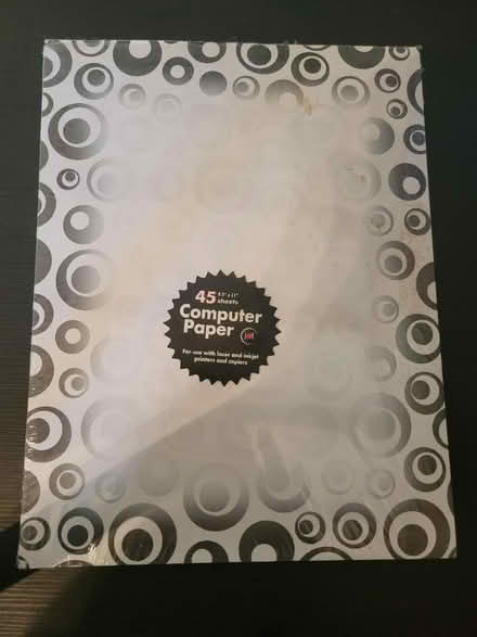 Photo of free Computer paper (Dracut) #1